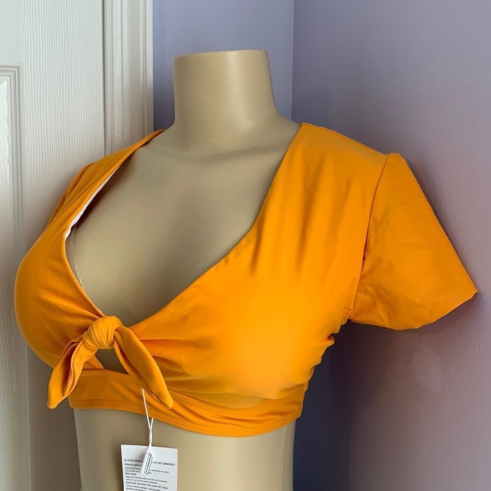 CocoShip Swimsuit Bra Shirt Crop Top Swimwear 10